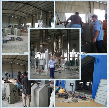 Cassava Flour Processing Machine Plant