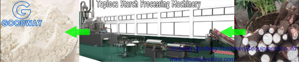 processing of tapioca starch